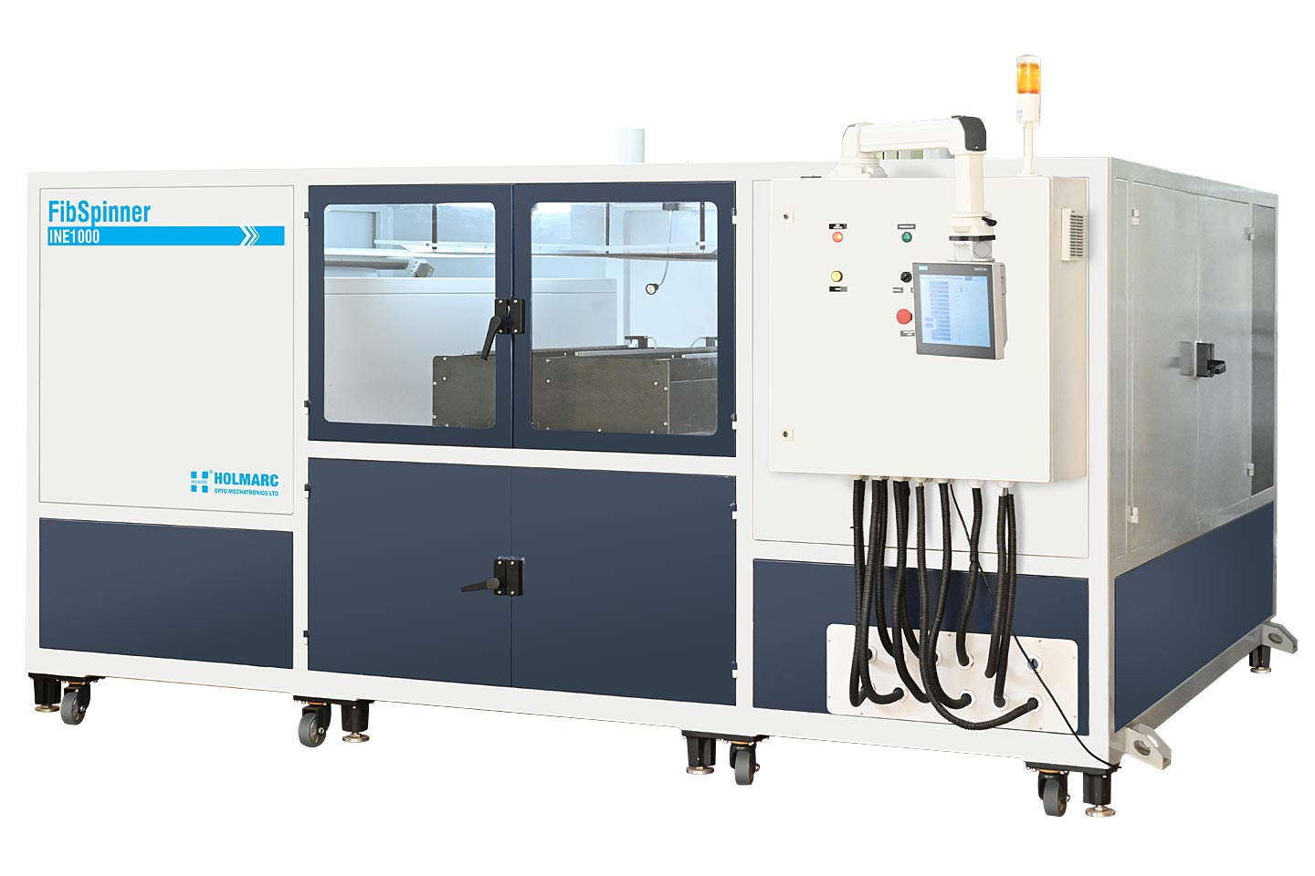 Industrial Scale Needle-less Electrospinning Unit