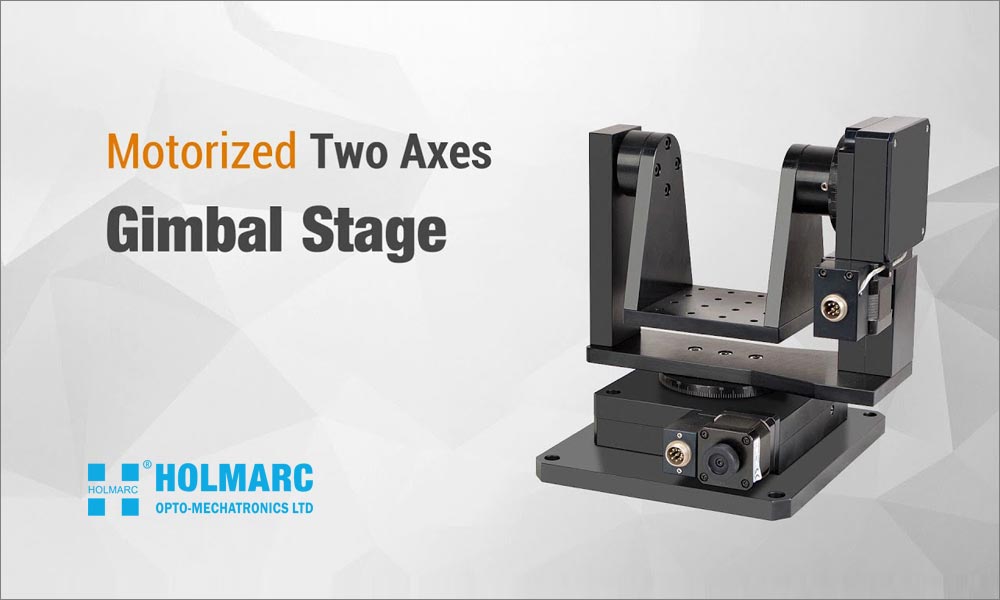 Motorized Two Axes Gimbal Stage