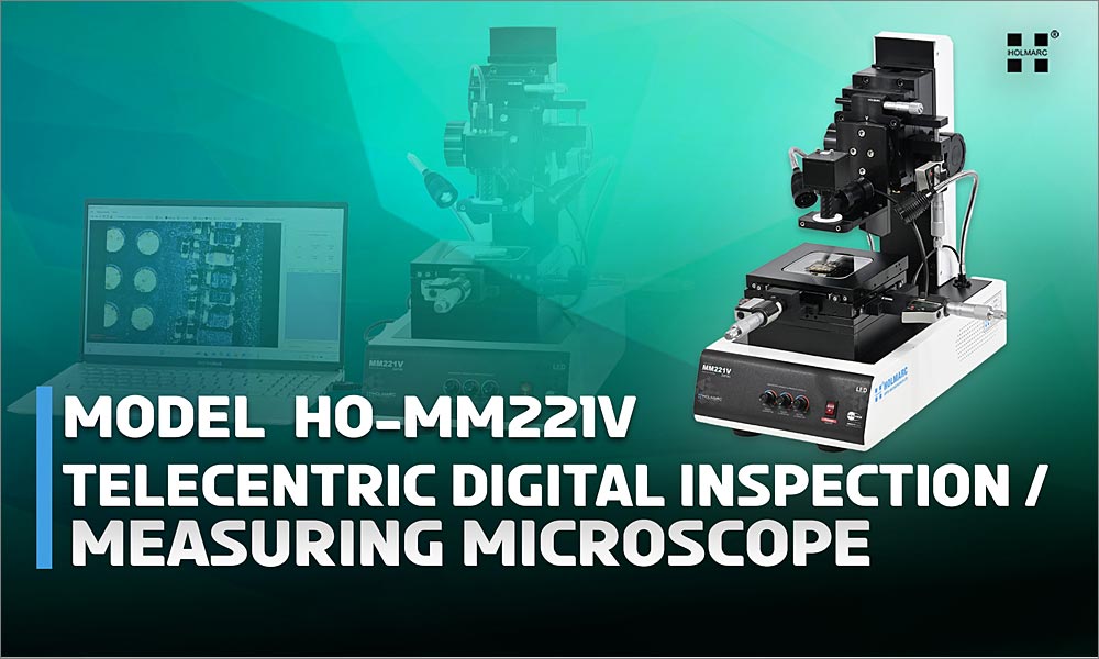 Telecentric Digital Inspection / Measuring Microscope