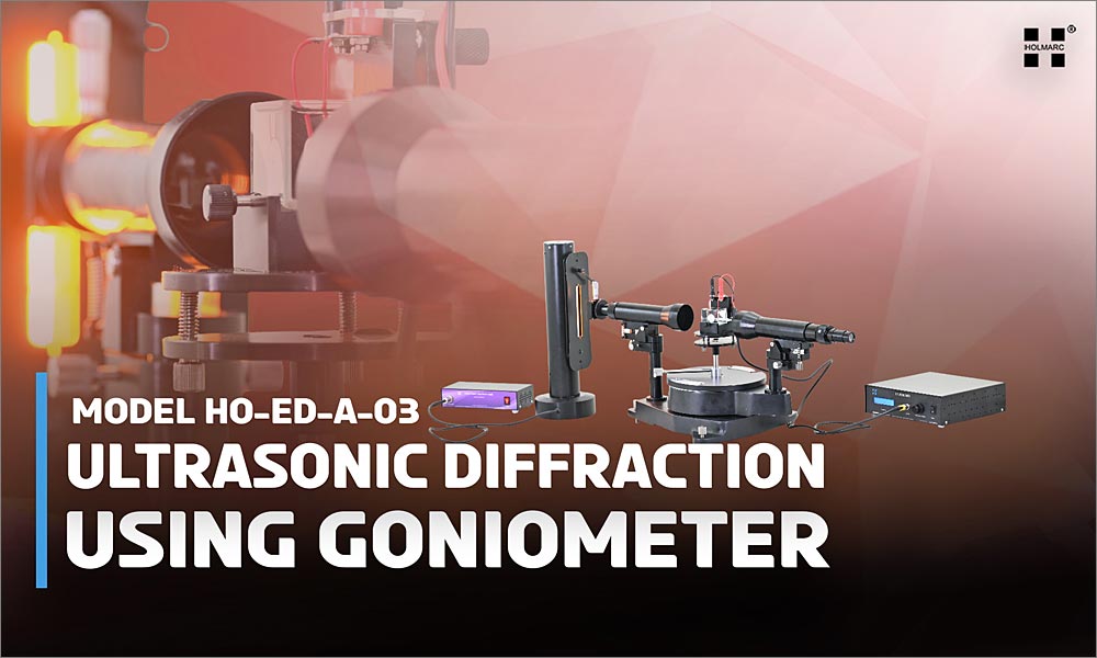 Ultrasonic Diffraction using Goniometer